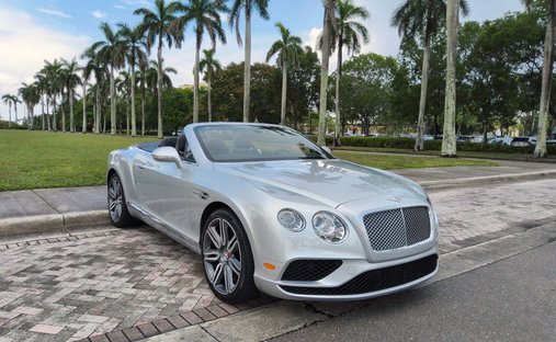 2016 Bentley Continental GT V8 Convertible 2D