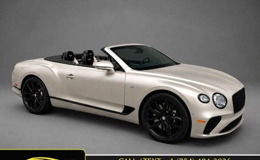 2020 Bentley Continental GT GT V8 Convertible 2D