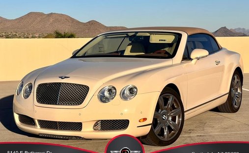 2007 Bentley Continental GTC Convertible 2D