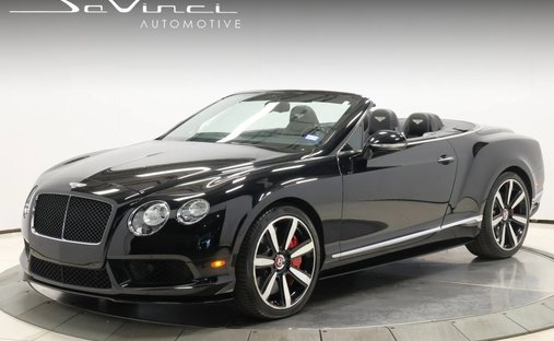 2014 Bentley Continental GT S Convertible 2D