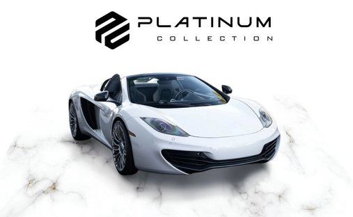2013 McLaren MP4-12C 12C Spider Roadster 2D