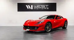 Ferrari 812 V12 800 IMMAT France Lift Carbone Volant Alcantara Display CarPlay -2 753E-Mois