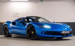 Ferrari 296 GTS 3.0 V6 830 CH Origine France Première main PPF complet Garantie 2027 Caméra 360 CarPlay Lift Blue Corsa