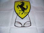 FERRARI monture lunette bordeaux foncé