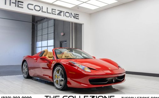 2014 Ferrari 458 Spider Convertible 2D